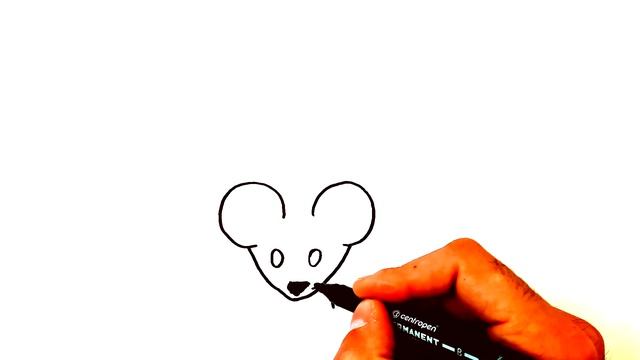 Как нарисовать мышку, рисунки мышки смотреть онлайн