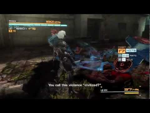 Metal Gear Rising: LQ-84i Boss Fight HD
