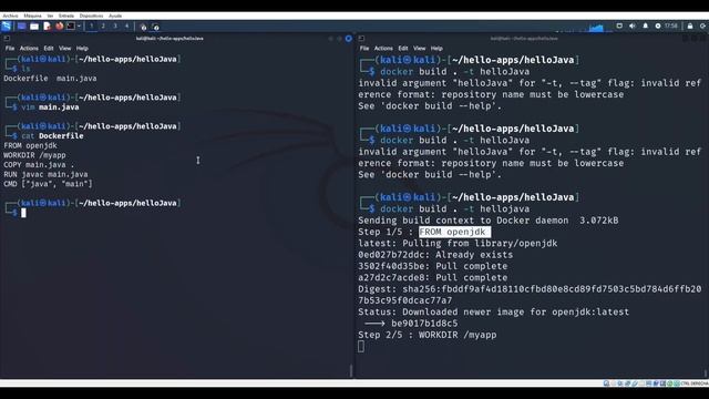 DEPLOY DE JAVA CON DOCKER |?| HELLO APPS #5 #java + #docker смотреть онлайн