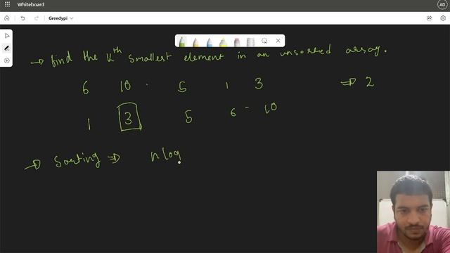 L 1.2 Sorting algo comparison + quick select algo | level 1 | #100daysofcodewithgreedypi смотреть онлайн