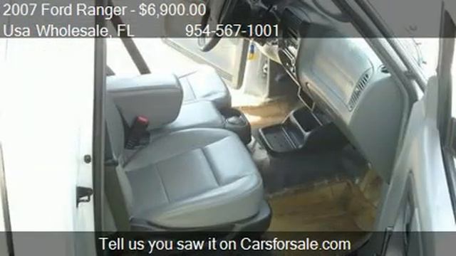 2007 Ford Ranger STX for sale in Fort Lauderdale, FL 33334 a смотреть онлайн