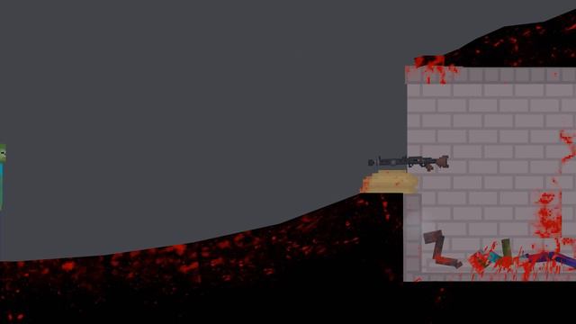 Minecraft Mobs Attack People in People Playground смотреть онлайн