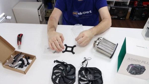 DeepCool AS500 Plus & AK500 unboxing