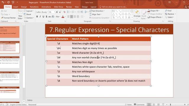#4_Regex_SpecialCharacters смотреть онлайн