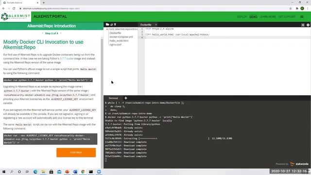 Alkemist:Repo Overview and Demo смотреть онлайн