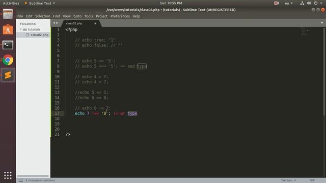 PHP Tutorial#3: Booleans, Comparisons and Conditional Statements(if, if else, elseif) смотреть онлайн