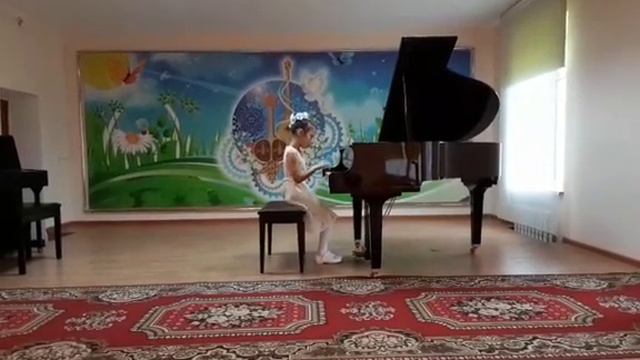 Карабалиева Алина - "И.Кореневская ""Дождик""" смотреть онлайн