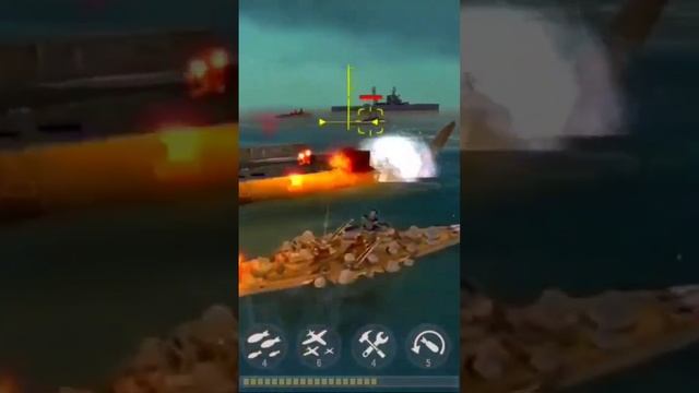 Warship Battle | Battleship Game | Submarine | Battle of Warships | #viral #youtube #rsgamer #short смотреть онлайн