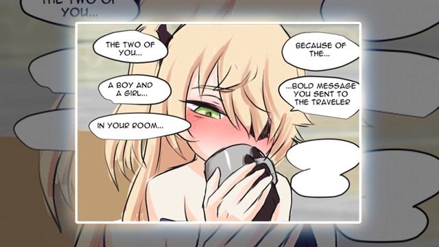 The traveler wants me...?! | Genshin Impact Comic Dub смотреть онлайн