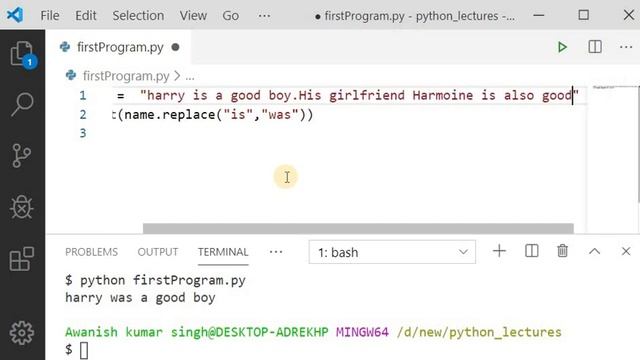 CHAPTER 5 : Replace Method In String || Lecture 25 || #coder_brains || #52 смотреть онлайн