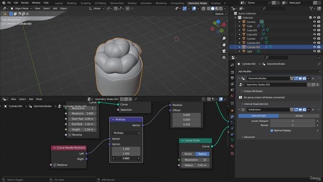 119 - Curve Handle Positions Node