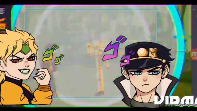 jotaro vs dio в рисуем мультфильмы смотреть онлайн