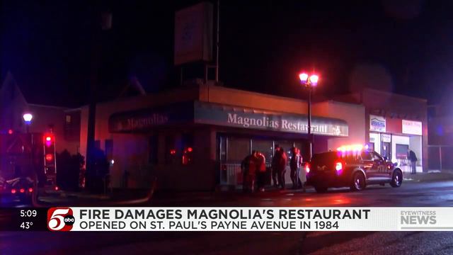Fire damages St. Paul's Magnolias Restaurant смотреть онлайн
