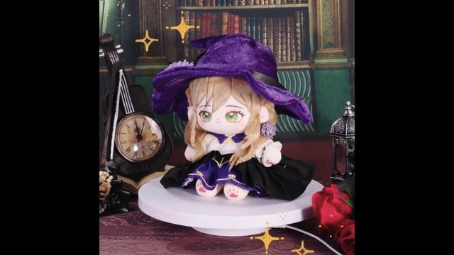 PLUSH WONDERLAND Genshin Impact Lisa Cotton Doll Plush 20 CM FANMADE смотреть онлайн