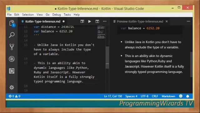 Kotlin S1E4 : Type Inference смотреть онлайн