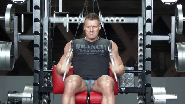 TYTAX® T1-X | Seated Cable Hammer Triceps Pushdown