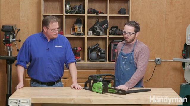 Greenworks Battery-Powered Chain Saw