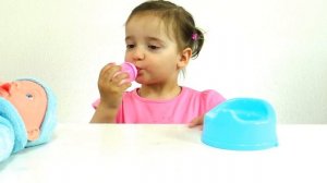 КУКЛА Беби Борн Плачет Кушает Писает  Видео Обзор Куклы Baby Born Doll