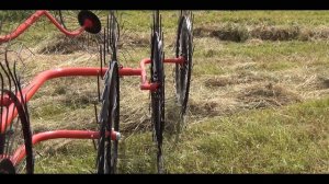 Грабли ворошилки девять колёс (Флагман ГВК-9)