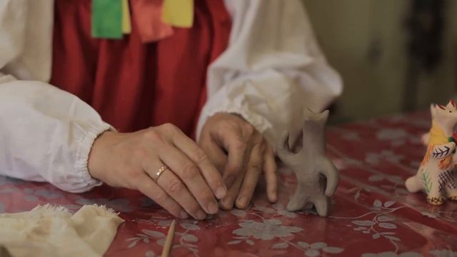 Виртуальный мастер-класс Галины Скобликовой «Лепка кожлянской игрушки «Лиса с петушком» смотреть онлайн