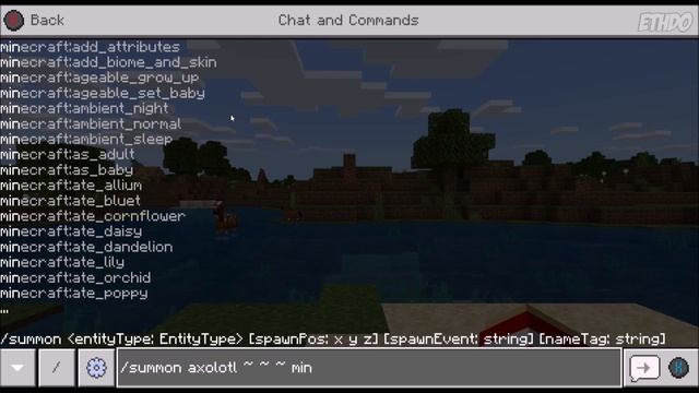 How to Spawn Blue Axolotl in Minecraft Bedrock Edition смотреть онлайн