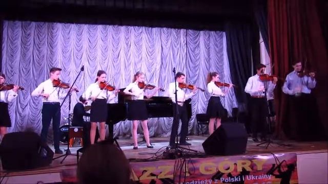 Aram Khachaturyan. Serenade. Violin ensemble. School of Jazz and Pop Arts. Kyiv. Ukraine смотреть онлайн