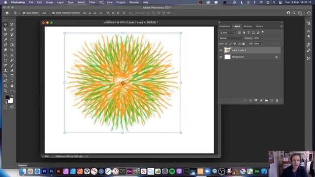 Stunning Brush Effects Used As Layers In Photoshop | How To | Graphicxtras смотреть онлайн