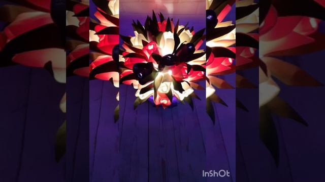 #ставрополь#светильникиизизолона# Светильник шляпная коробка с тюльпанами. смотреть онлайн