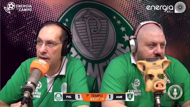DE ARREPIAR l NARRAÇÃO DOS GOLS DE PALMEIRAS 2 X 1 AMÉRICA-MG l ENERGIA 97 l QUE SUFOCO l BR-21 смотреть онлайн