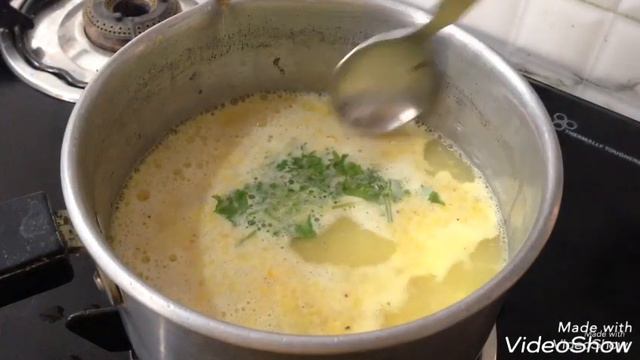 Corn soup in tamil !!simple and quick soup🌽🌽 смотреть онлайн