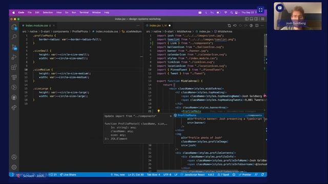 Building a Design System Mid Flight - Josh Goldberg смотреть онлайн