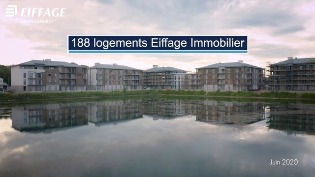 Survolez la plus grande marina d’Île-de-France à L’Isle-Adam | Eiffage Aménagement смотреть онлайн
