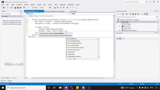 How to move Listbox Items Up and Down in vb.net смотреть онлайн