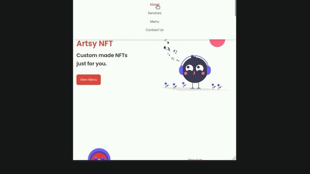 A mobile-first responsive website that sells NFT's смотреть онлайн