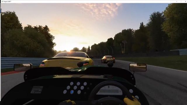 Project Cars - HTC Vive - Caterham, Evening Race Watkins Glen смотреть онлайн