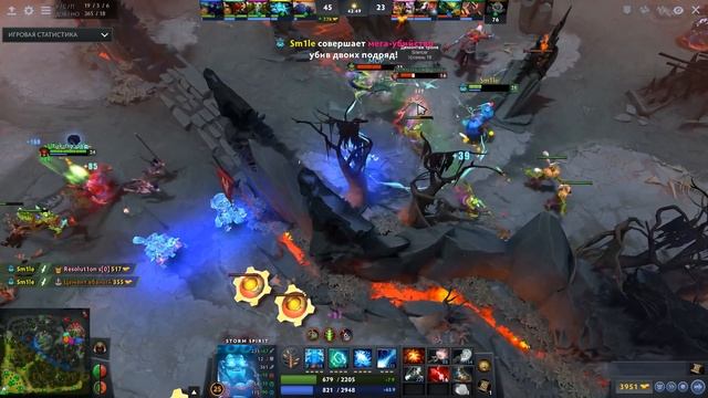 Dota 2 Rampage. АНТИМАГ DEAD INSIDE / МИНУС 4 ЗА ОДНУ СЕКУНДУ смотреть онлайн