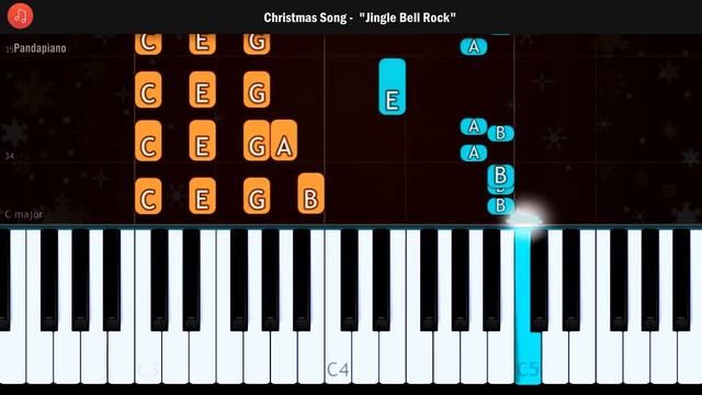 "Jingle Bell Rock" Piano Tutorial - Chords - How To Play - Cover смотреть онлайн
