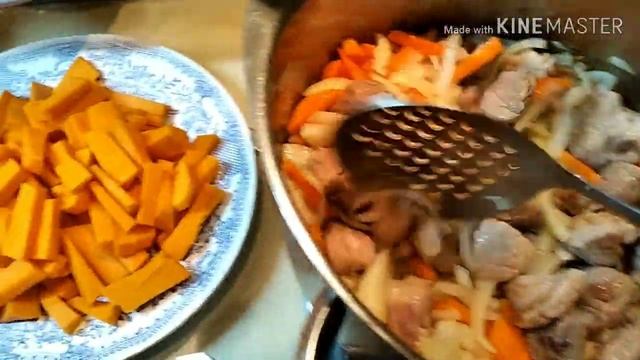 Славянск.Готовим вкусно ☀️ПЛОВ ИЗ ПШЕНИЦЫ С ТЫКВОЙ #плов смотреть онлайн