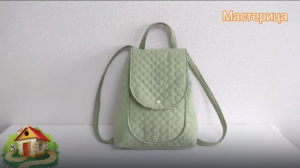 Как сшить рюкзак.Видео-инструкция