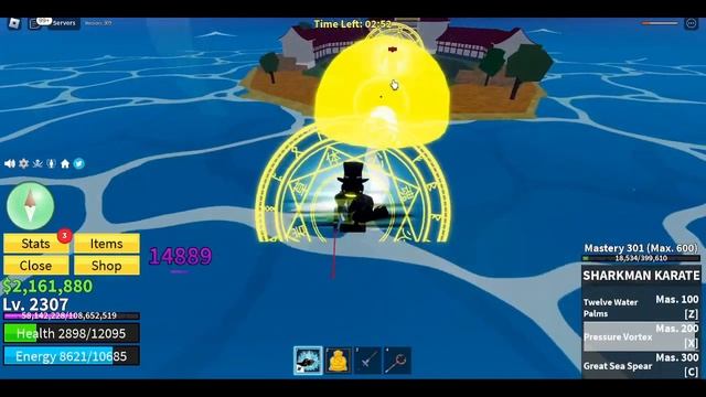 Roblox Blox Fruit Tập 18 : Shark Man Karate !!! смотреть онлайн