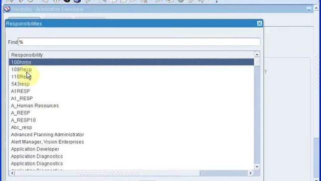 Oracle Apps Tutorial-23:Forms Calling SRS Window from Menu, Attach the Request смотреть онлайн