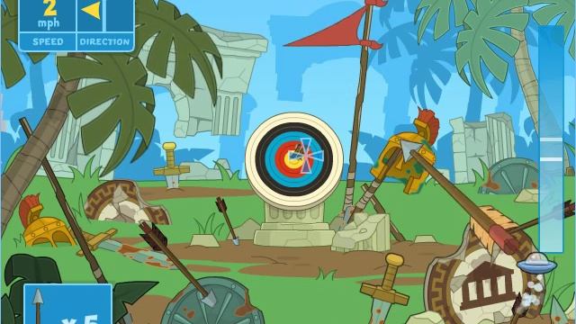 Poptropica: Poptropolis Games Archery Playthrough смотреть онлайн