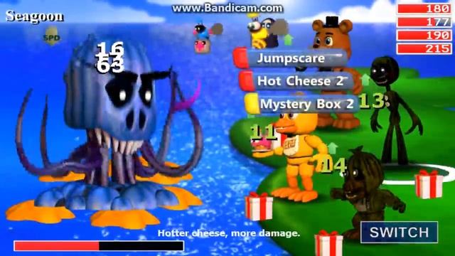 FNaF World Зубастый Кальмар смотреть онлайн