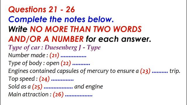 IELTS LISTENING PRACTICE TEST 2020 WITH ANSWERS | 02.01.2021 смотреть онлайн