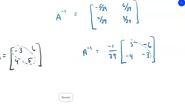 Linear Algebra 2.3 Part 2 Inverse of a Matrix смотреть онлайн
