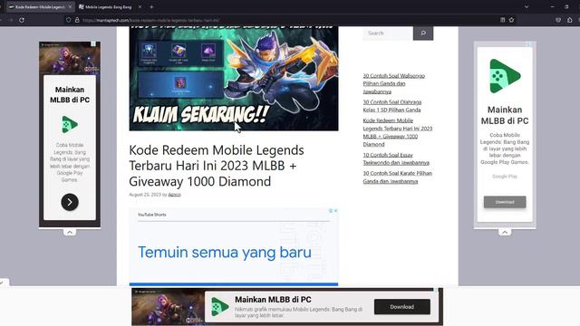 KODE REDEEM ML TERBARU KODE REDEEM MOBILE LEGENDS CODE REDEEM ML HARI INI 11 OKTOBER 2023 MLBB смотреть онлайн