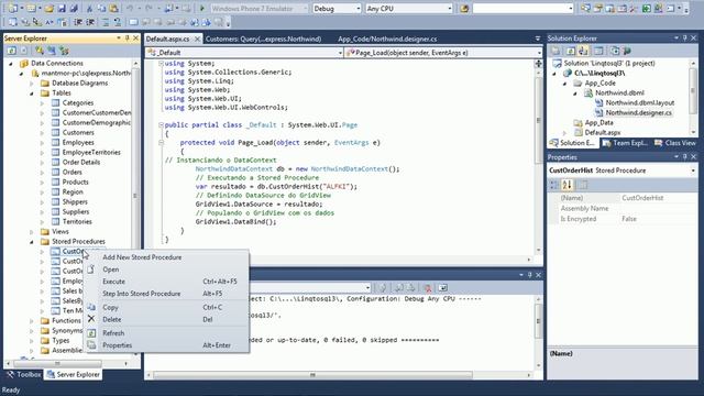 LINQ To SQL Aula3 смотреть онлайн