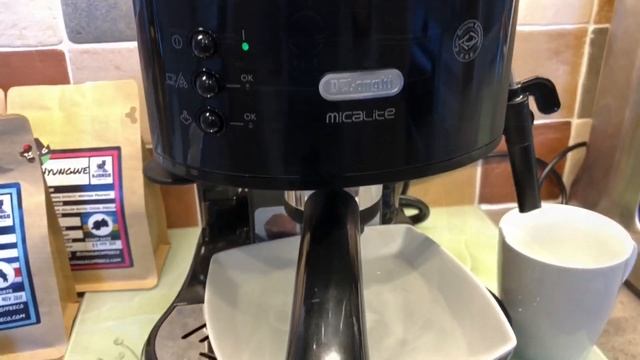 DeLonghi Icona ECOM311 Micalite coffee and espresso machine - review смотреть онлайн