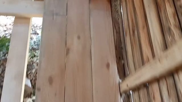 Часть 5. Сломала циркулярку... 6-метровые доски.... Делаю черновой пол. смотреть онлайн