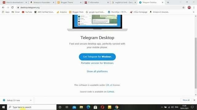 How to Install Telegram on Windows 10 PC ... смотреть онлайн